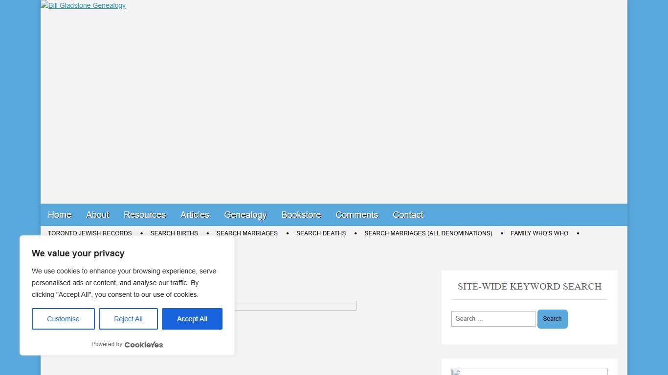 Solving the Puzzle of a Changed Surname (2026) – Bill Gladstone Genealogy